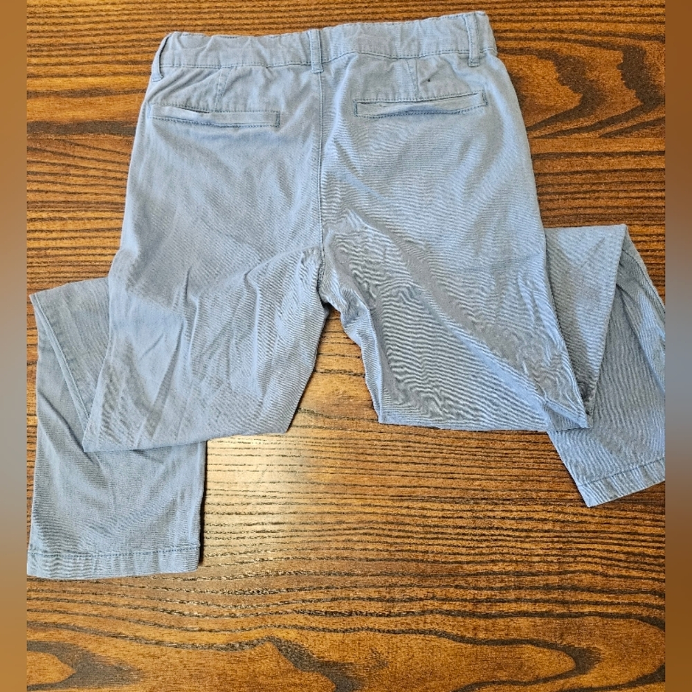 Boys Light Blue Chino Pants size 10 - Picture 3 of 4